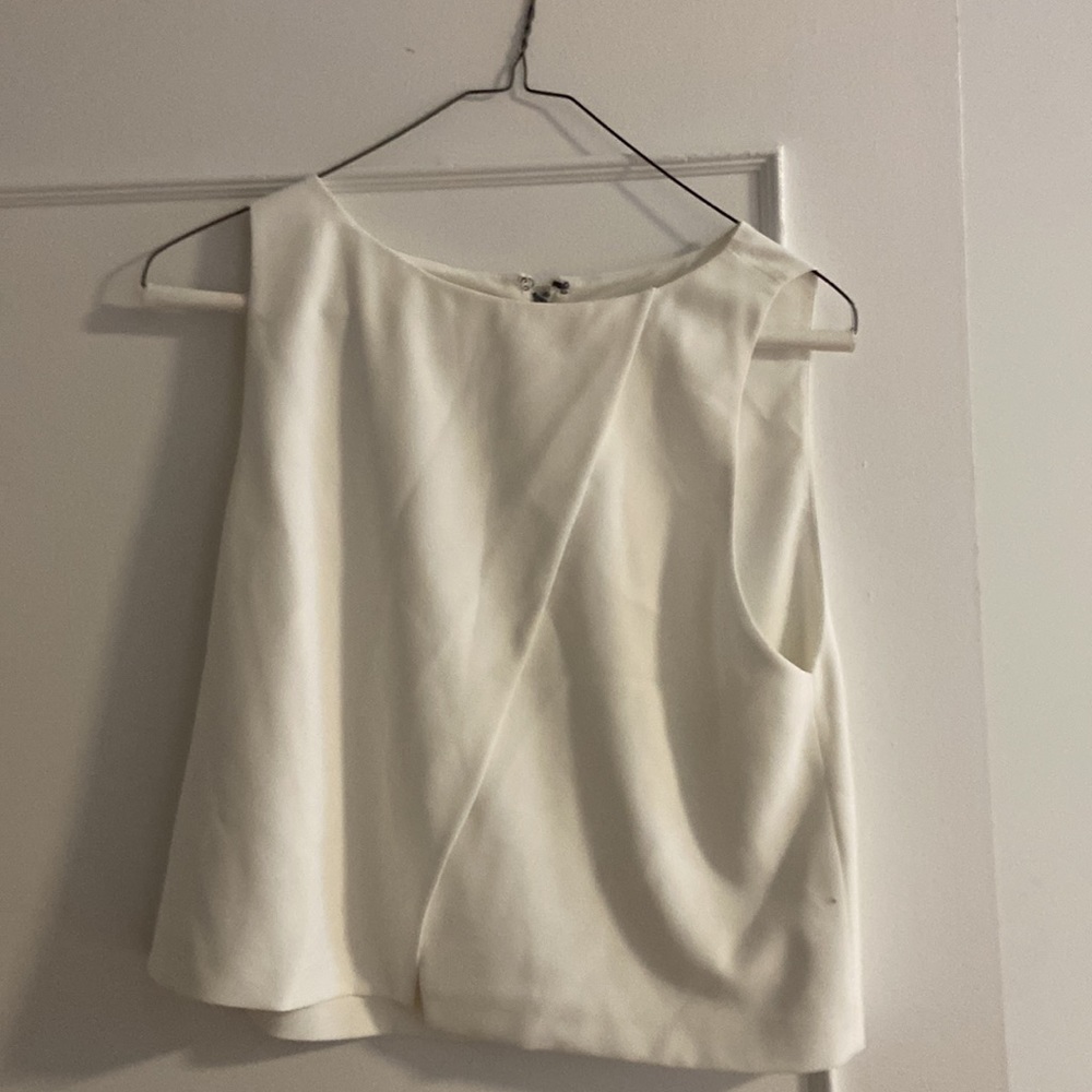 Alice and Olivia white top